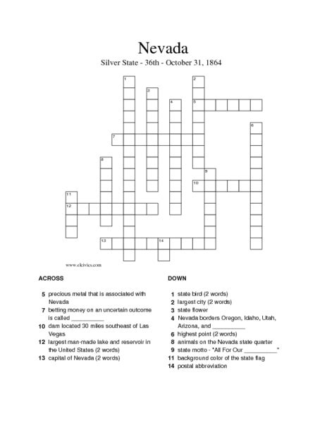 nevada's 51 crossword|nevada 51 crossword clue.